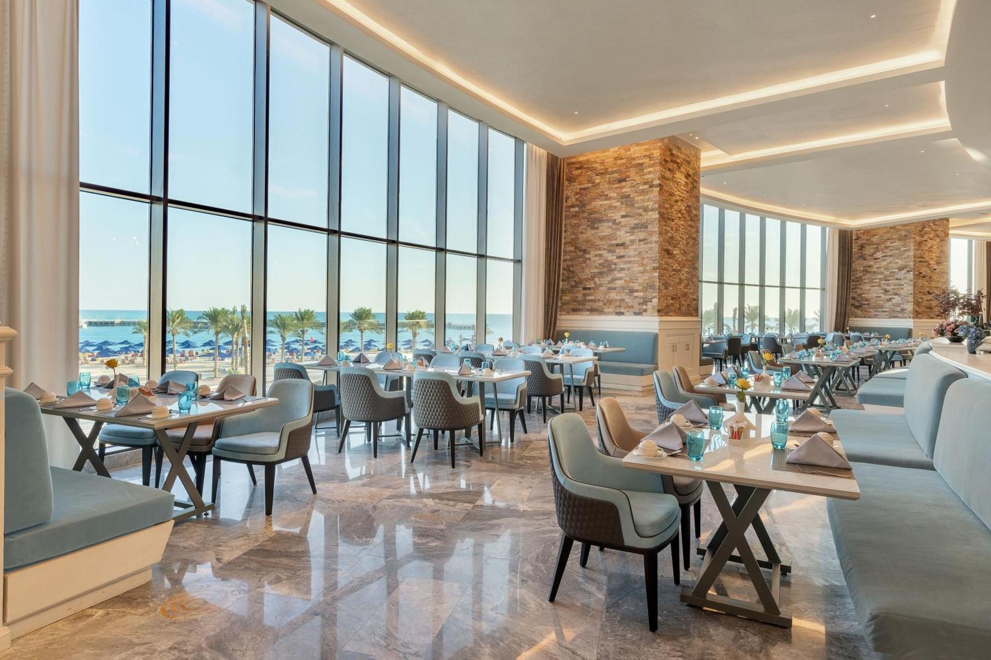 Rixos Premium Alamein Ел Аламейн Екстериор снимка The restaurant