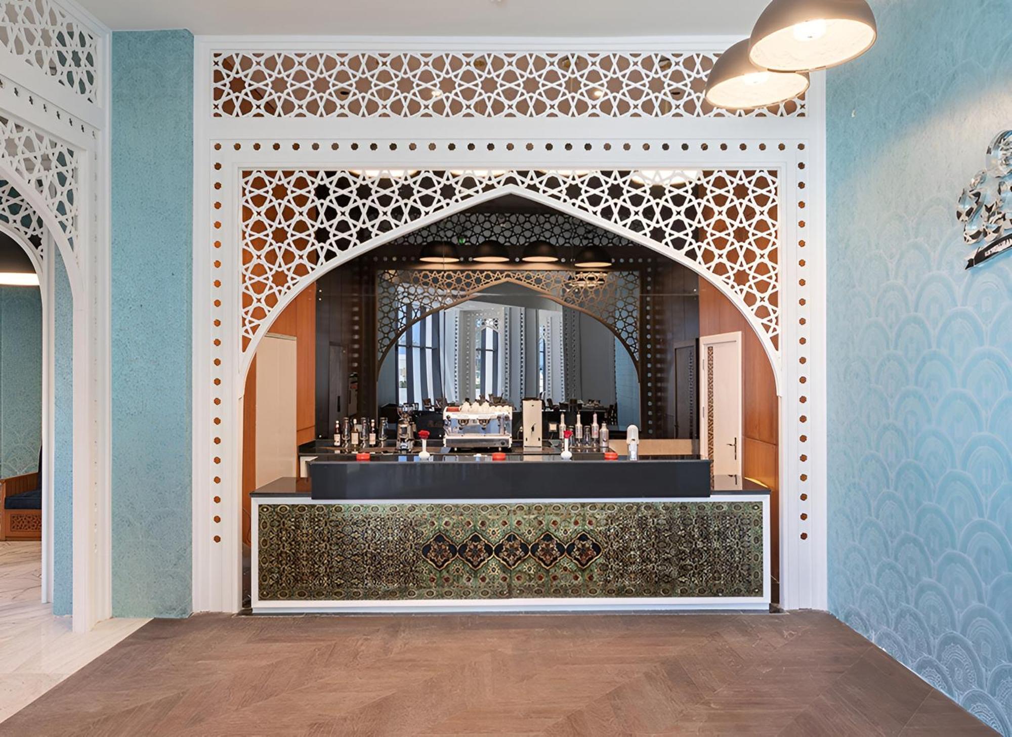 Rixos Premium Alamein Ел Аламейн Екстериор снимка The interior of the hotel