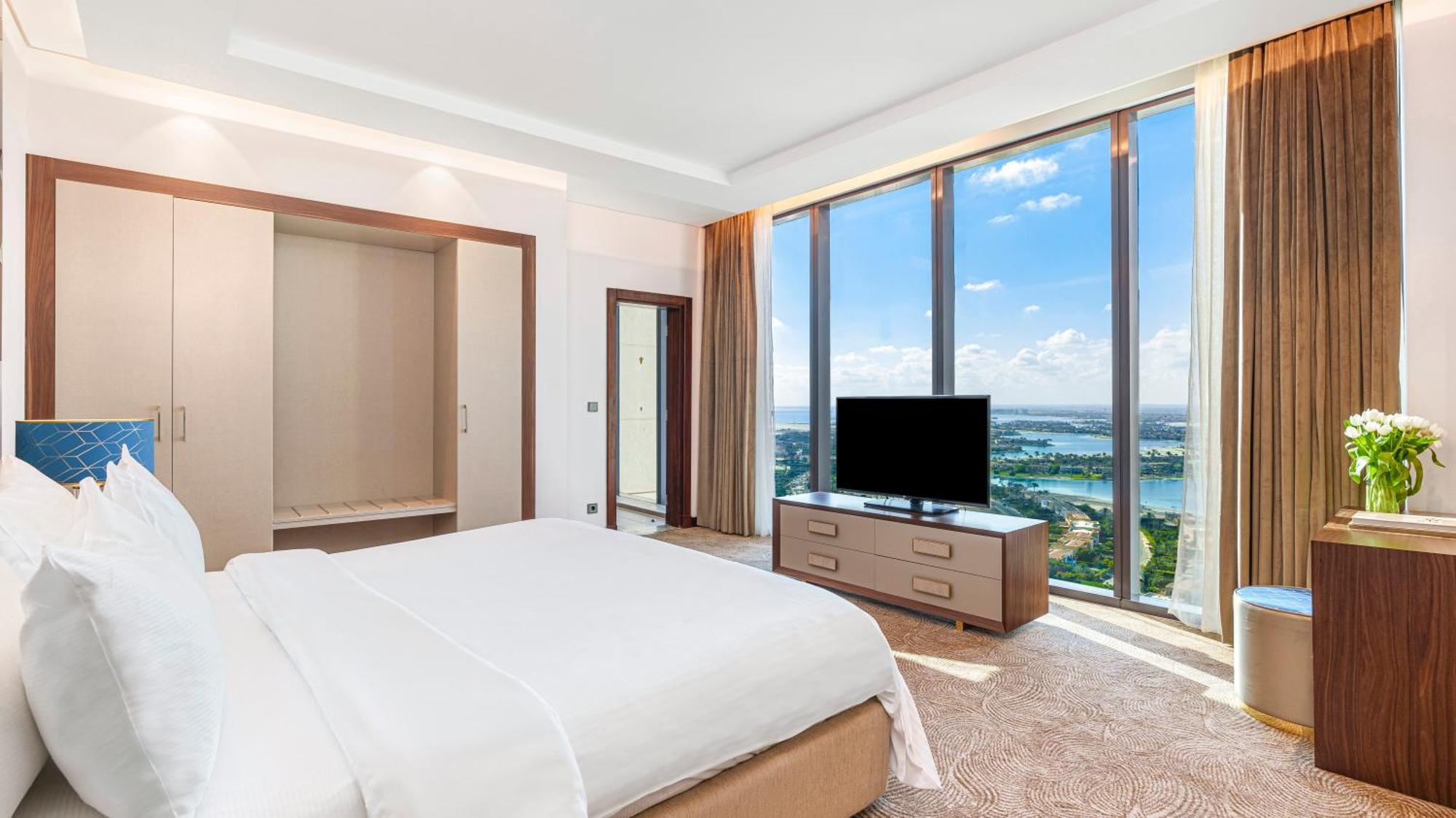 Rixos Premium Alamein Ел Аламейн Стая снимка A bedroom at the hotel