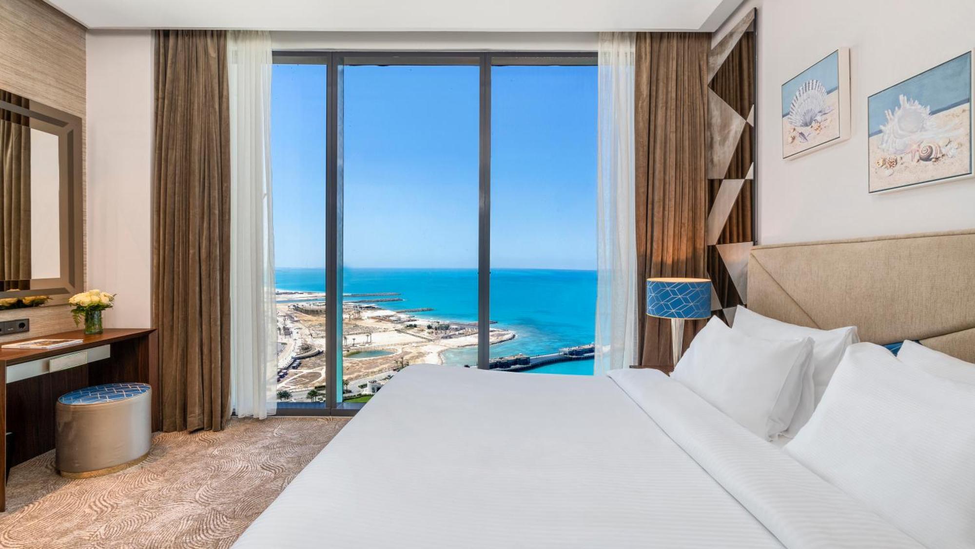Rixos Premium Alamein Ел Аламейн Стая снимка Deluxe Sea View Room