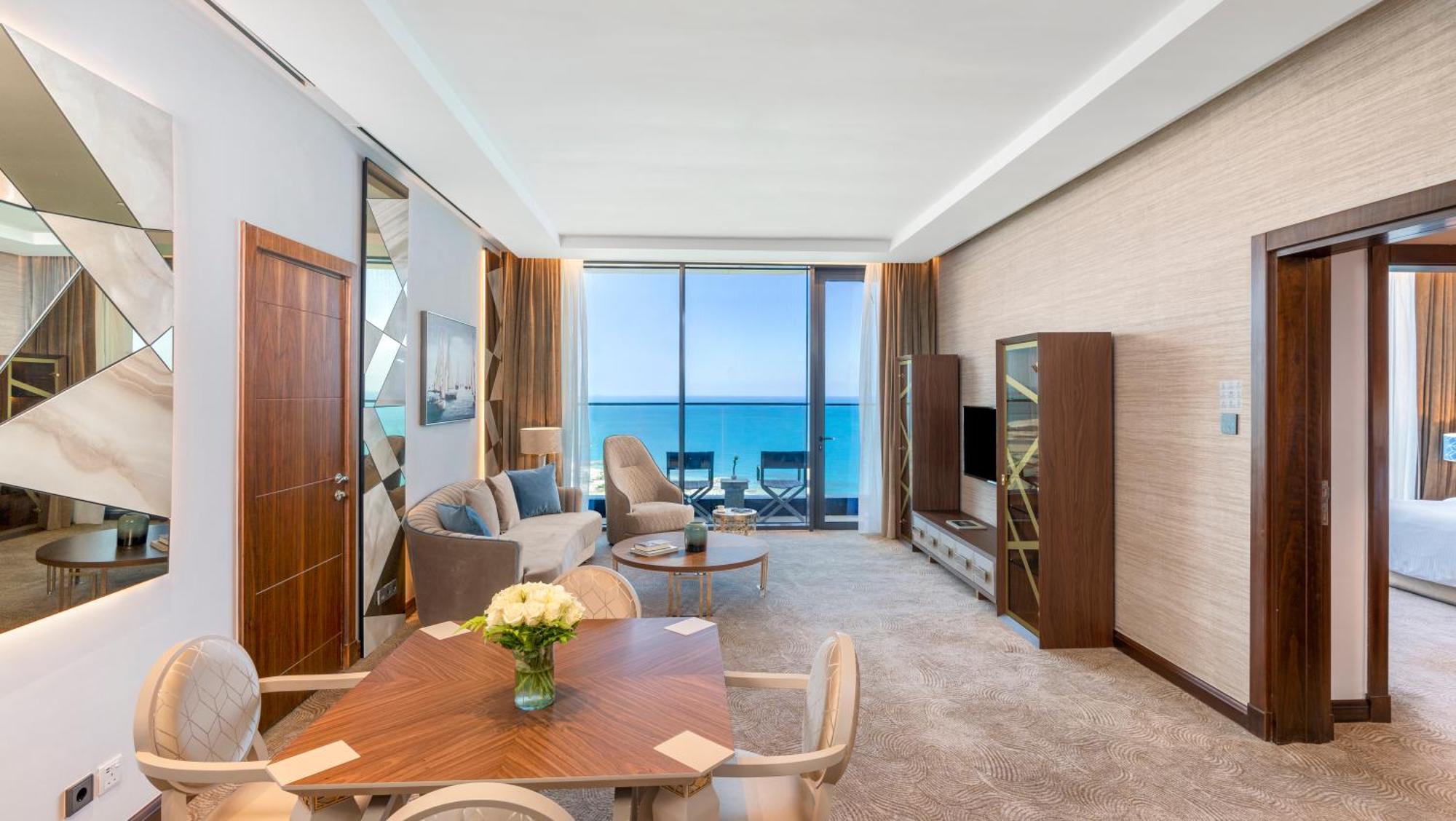 Rixos Premium Alamein Ел Аламейн Стая снимка A suite at the hotel
