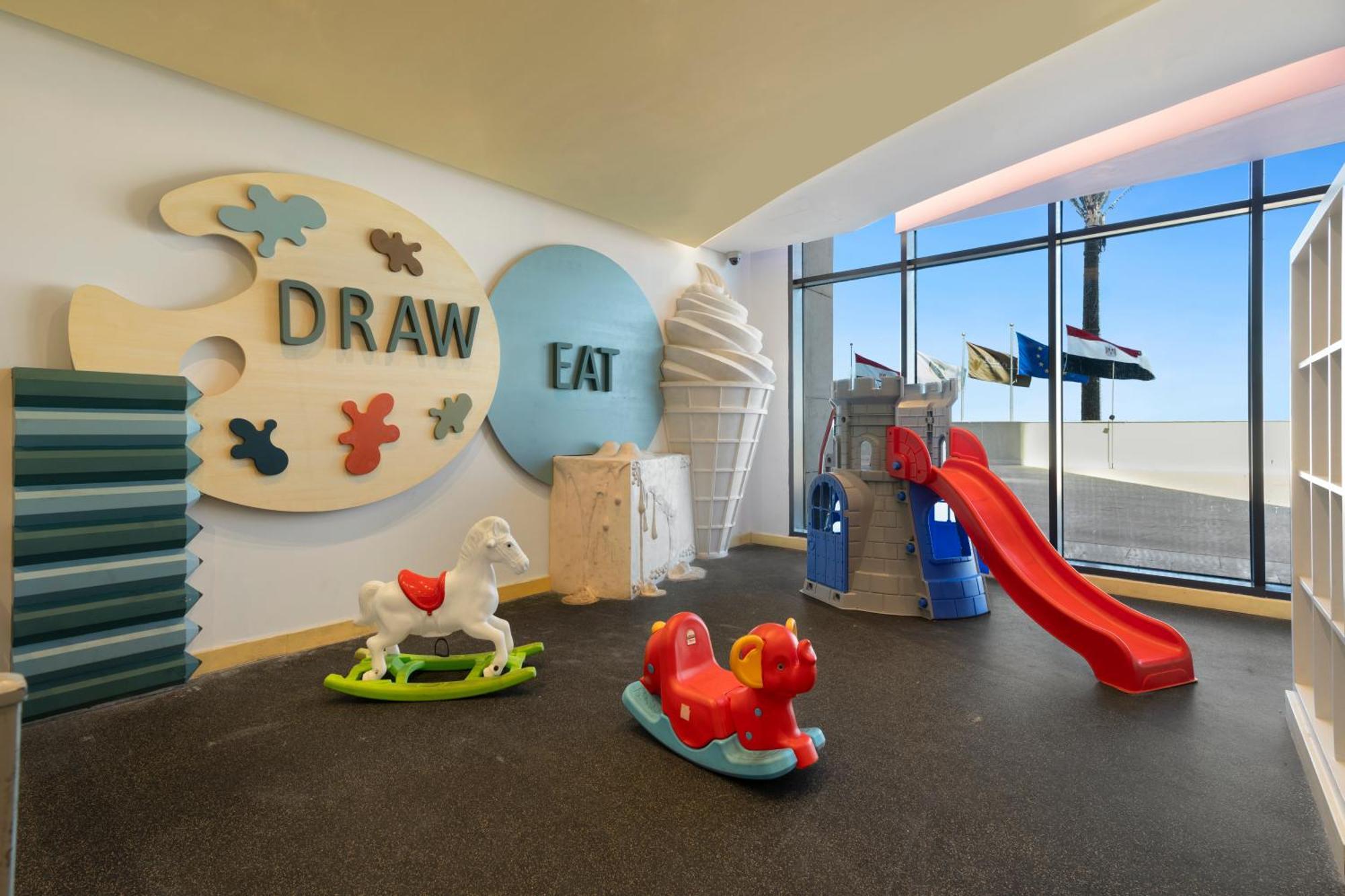 Rixos Premium Alamein Ел Аламейн Екстериор снимка Children's area